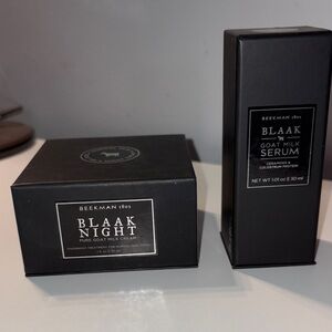 New Beekman 1802 Blaak Night Goat Milk Cream and Serum